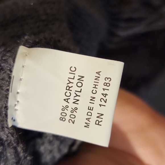 Jon and Anna gray Poncho. New with tags - Picture 8 of 9